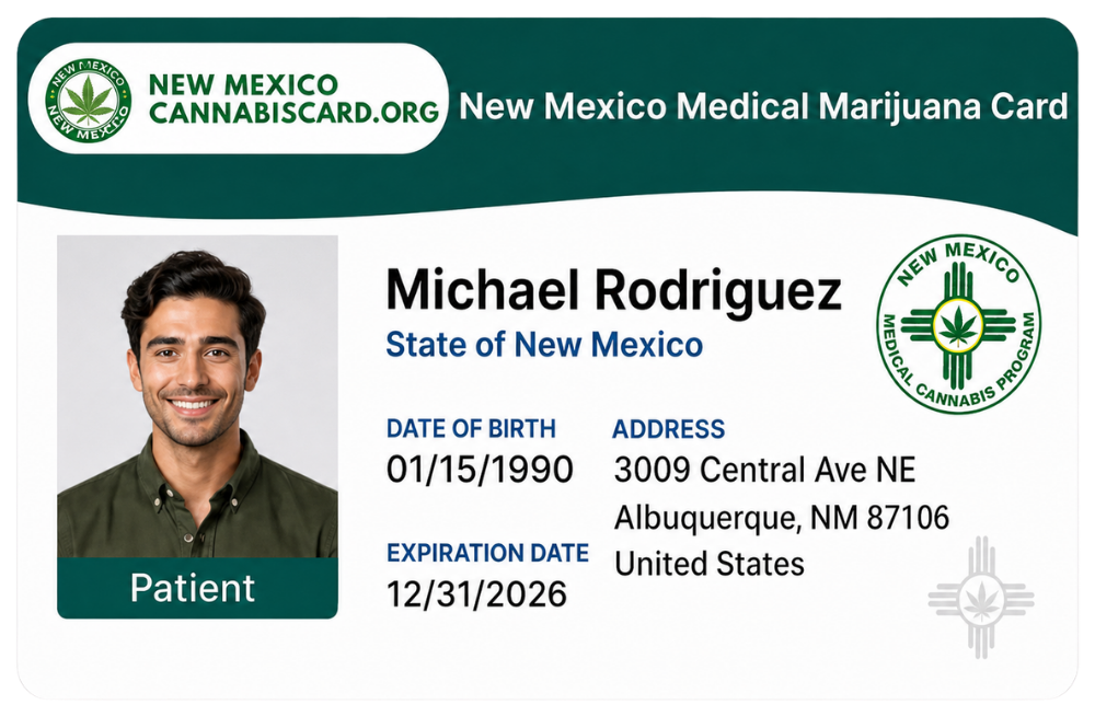New Mexico Medical Marijuana Card